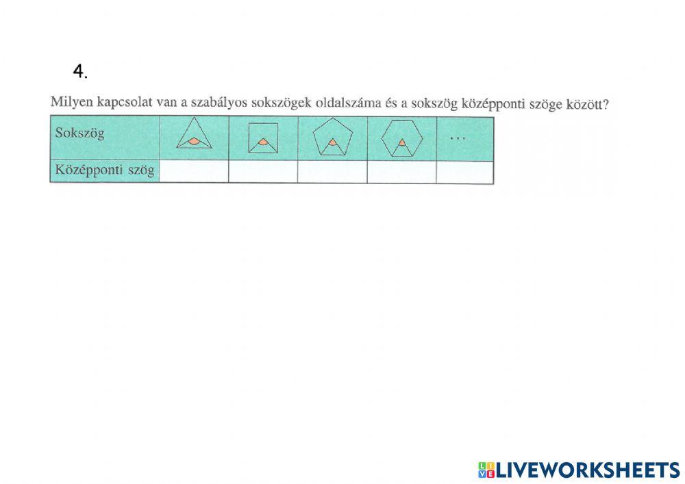 Hozzárendelések a geometriában