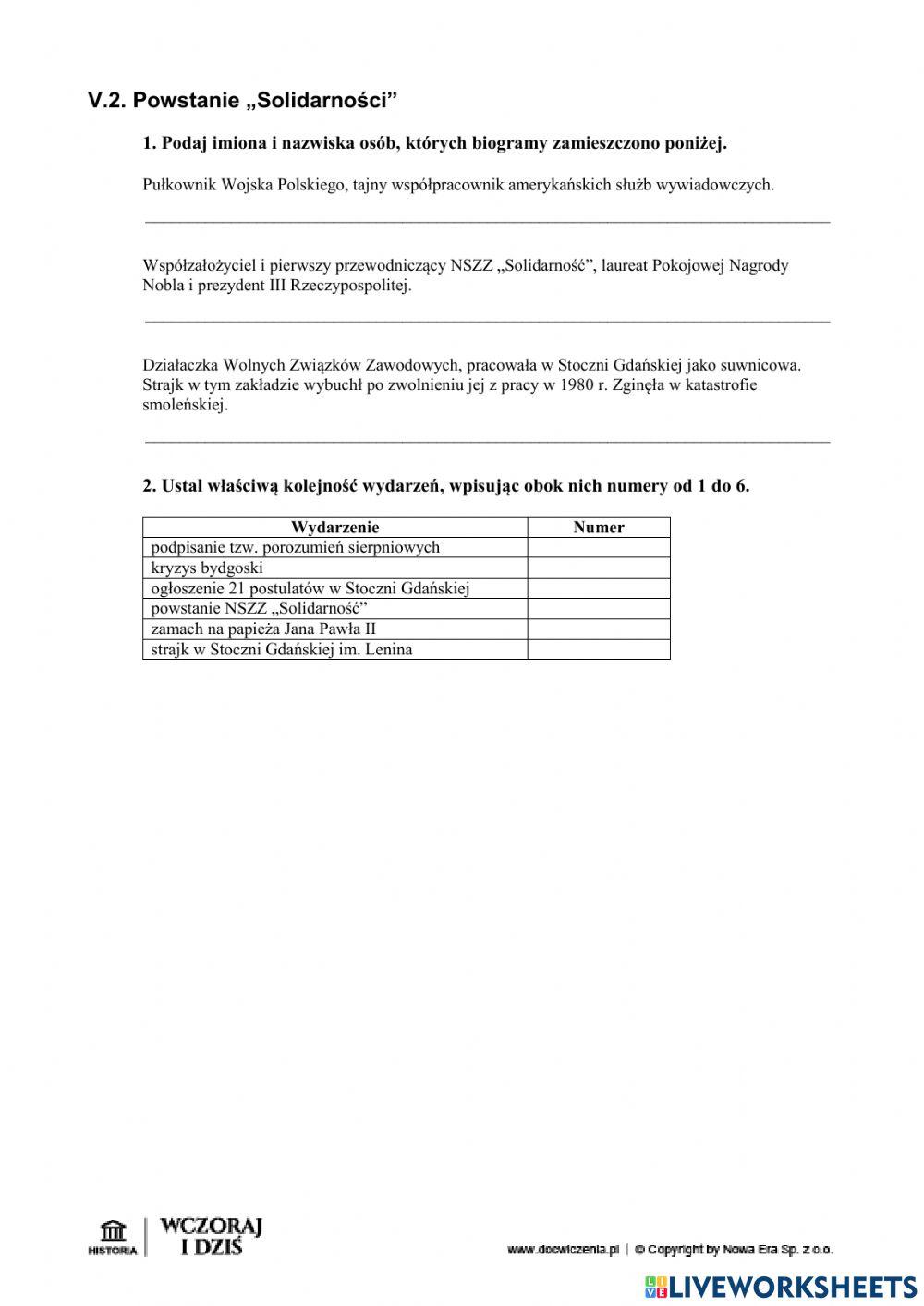 Powstanie Solidarności