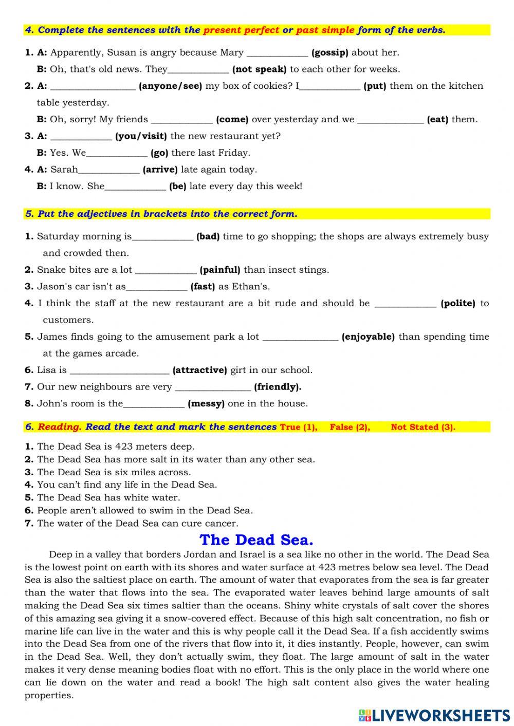 Spotlight 7 Task 7720