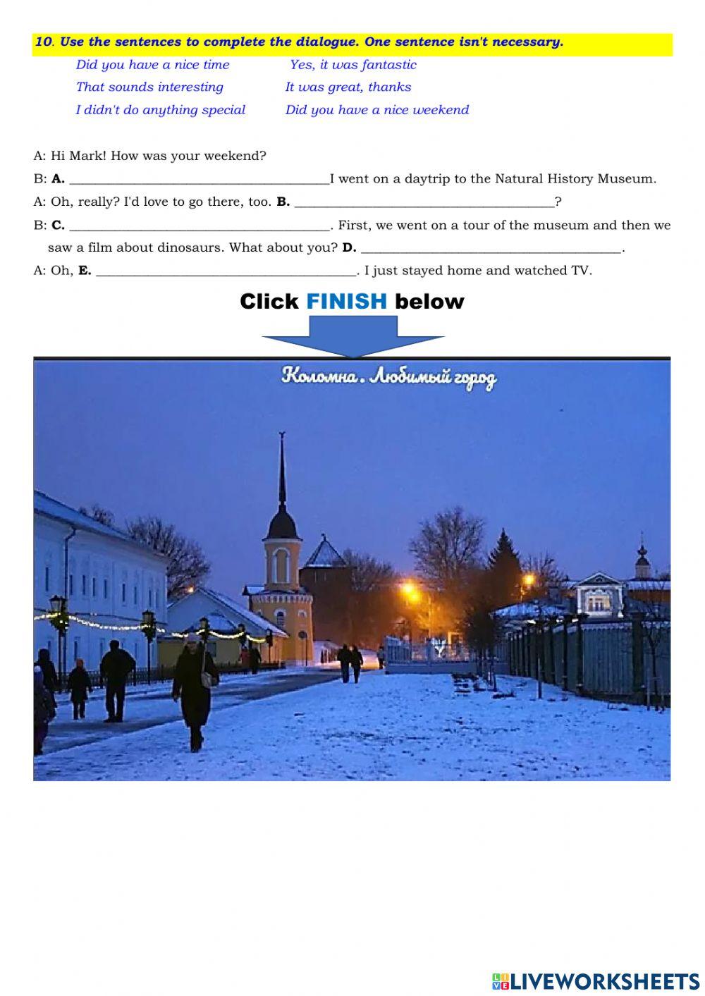 Spotlight 7 Task 7720