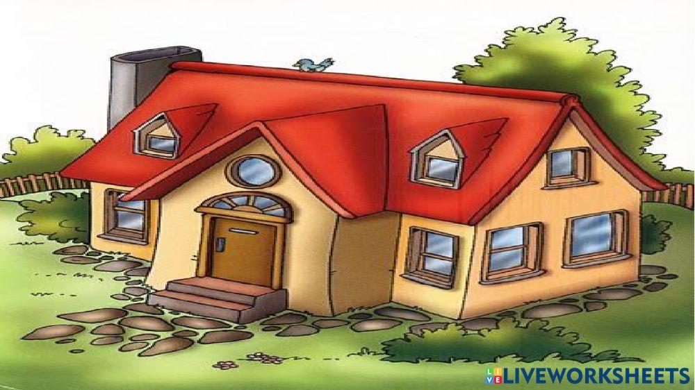 Las partes de la casa