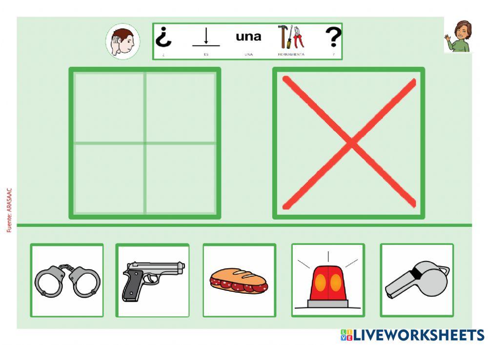 Categoria 3 herramienta policia