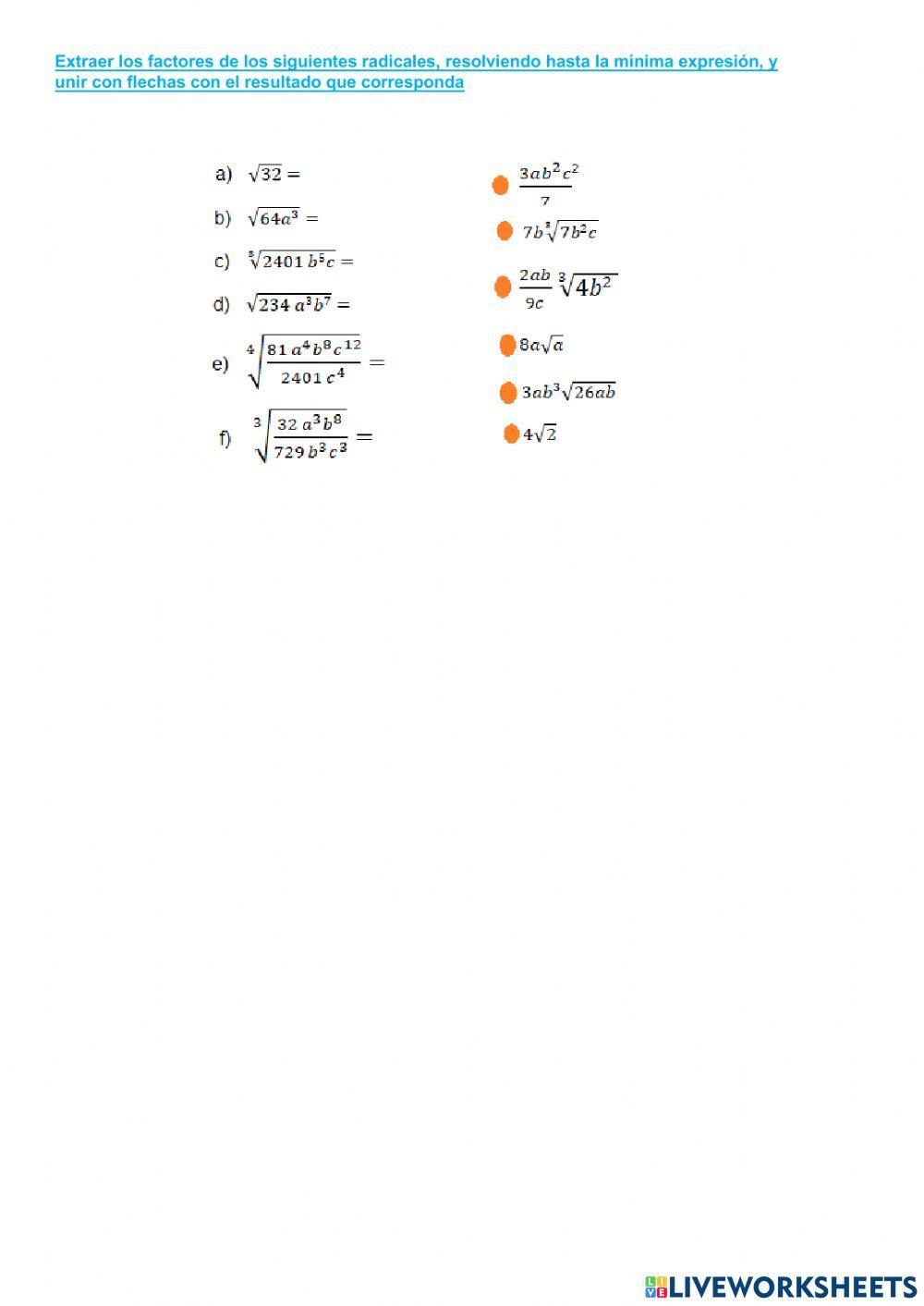 Extraccion de factores