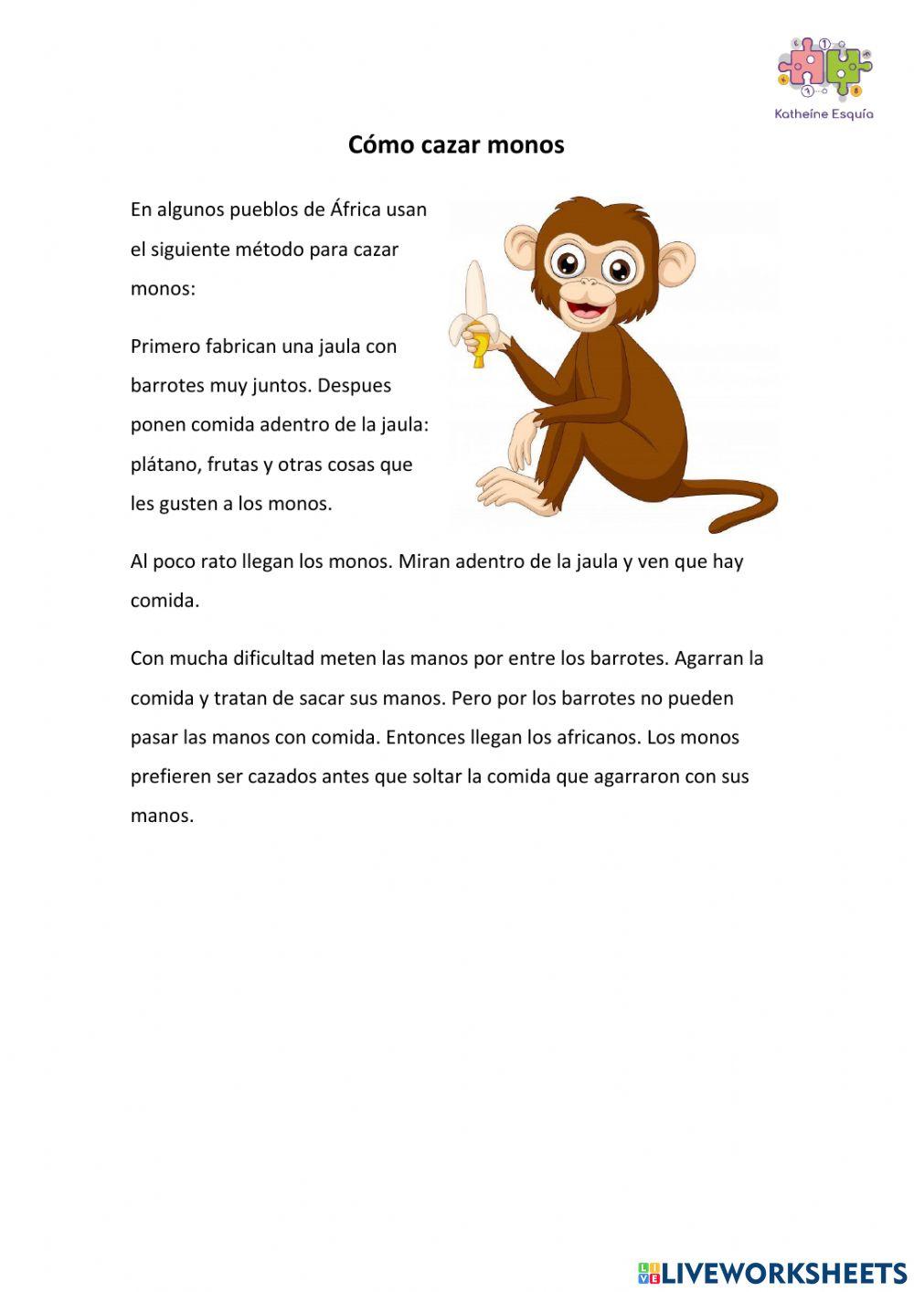 Completar palabras en el texto