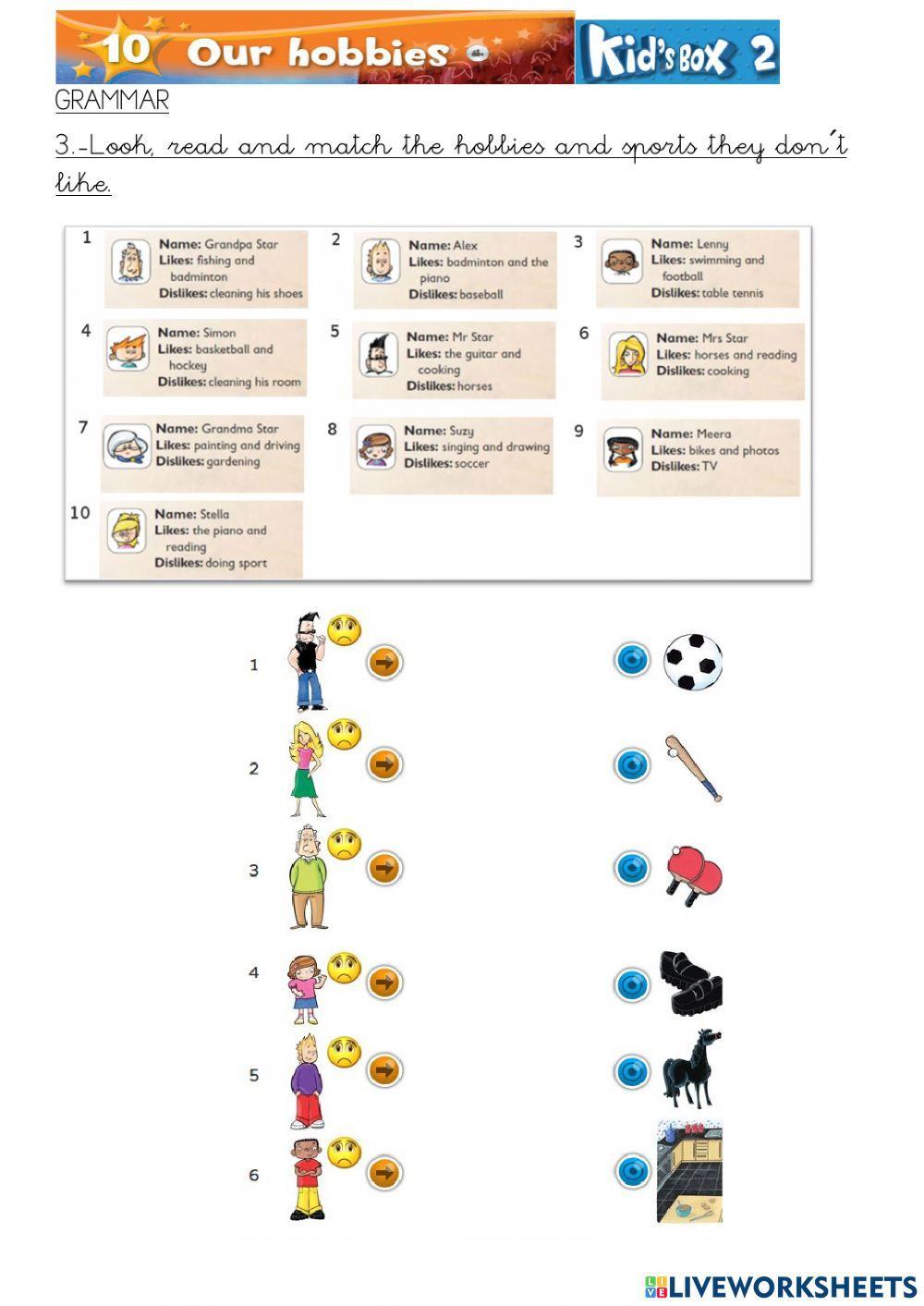 Reading like-don-t like