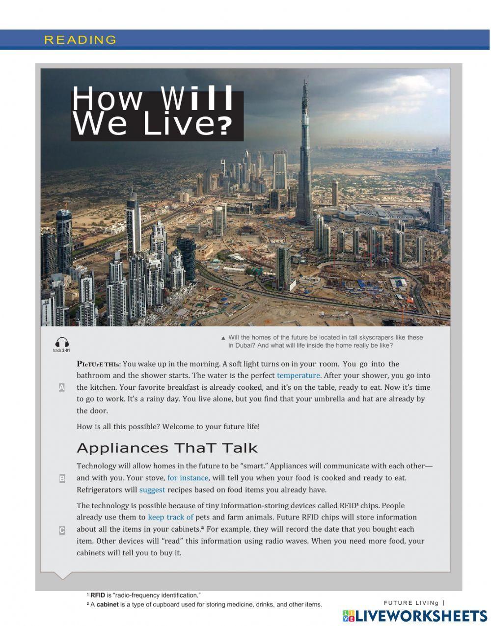 U4U2 How will we live?