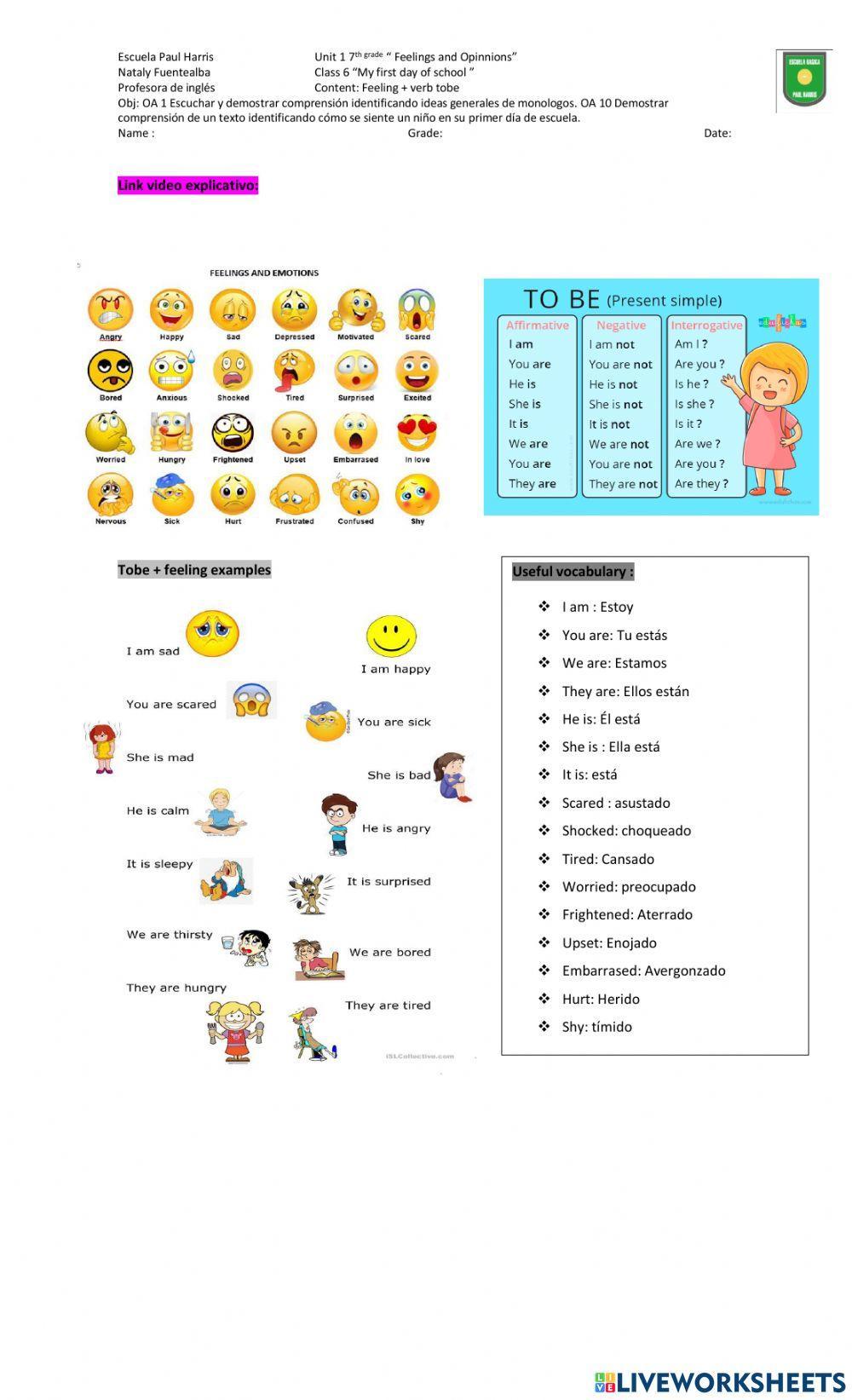 Class 6 unit 1 7th grade