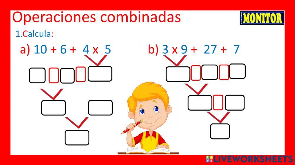 Operaciones combinadas