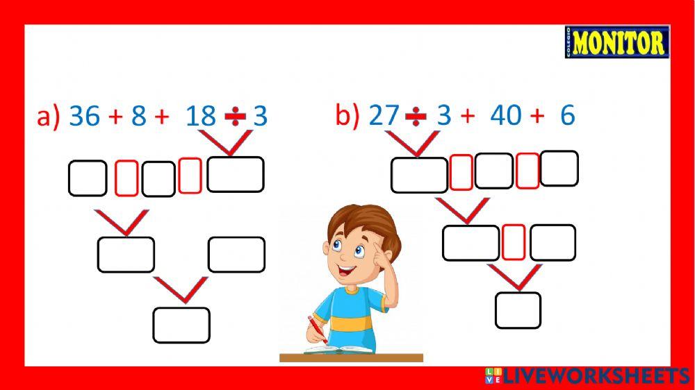 Operaciones combinadas