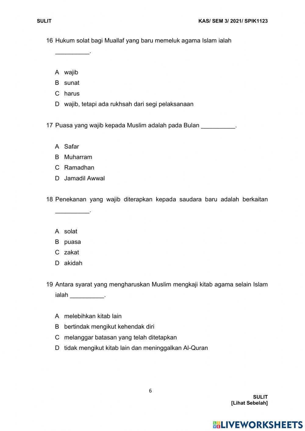 Fiqh muallaf bah A set 3