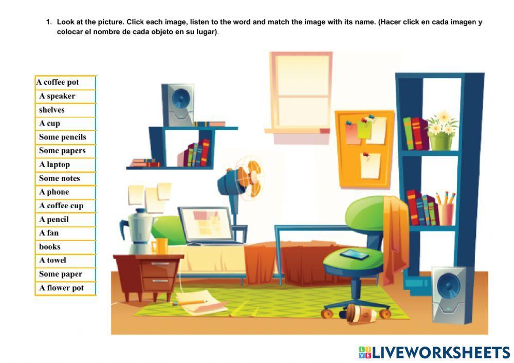 Bedroom description - there is-are