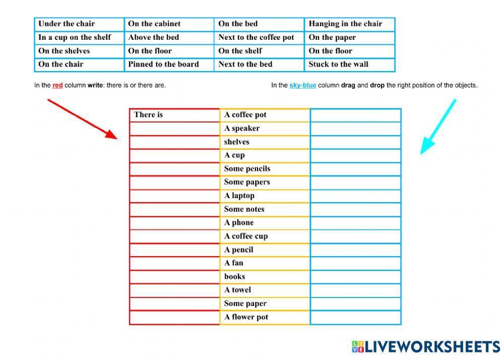 Bedroom description - there is-are