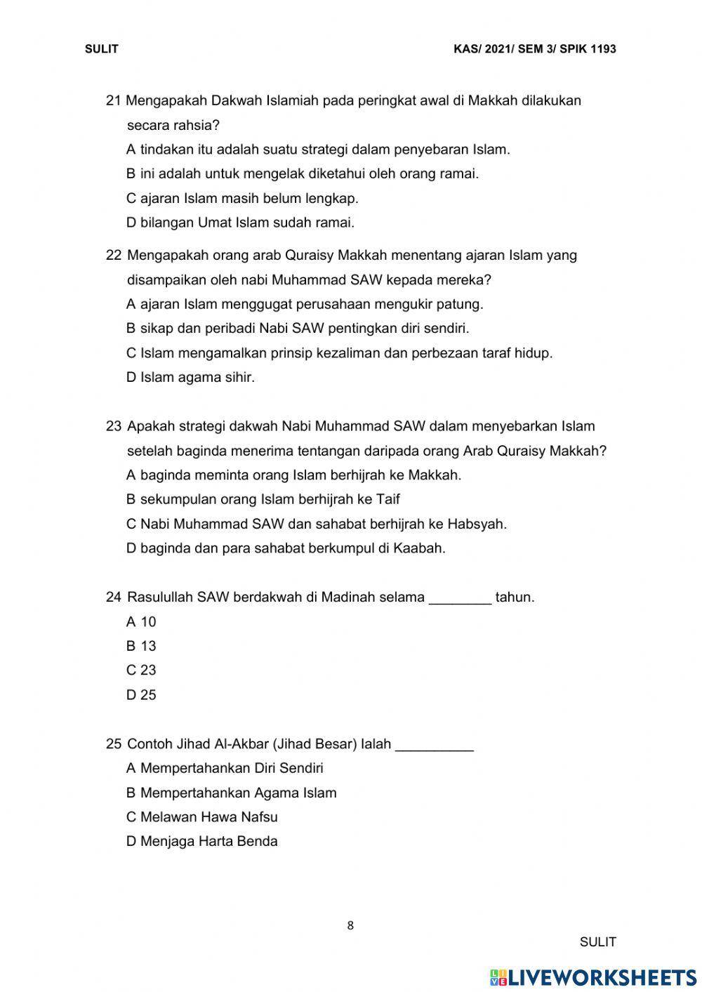 Pengantar dakwah bhg a set 2