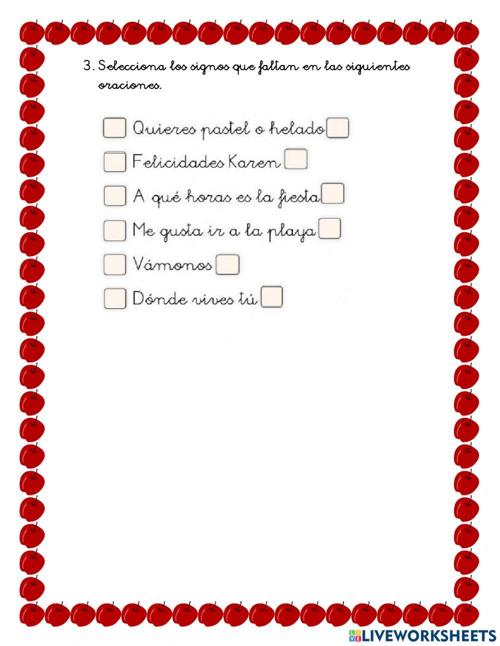 La oración y sus tipos