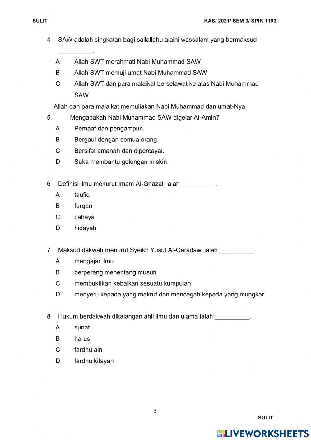 Pengantar dakwah bhg a set 1