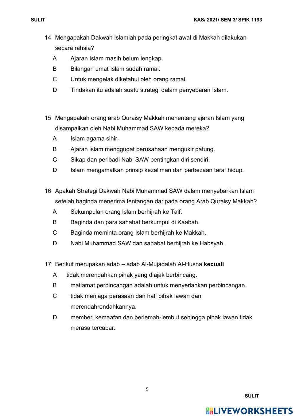 Pengantar dakwah bhg a set 1