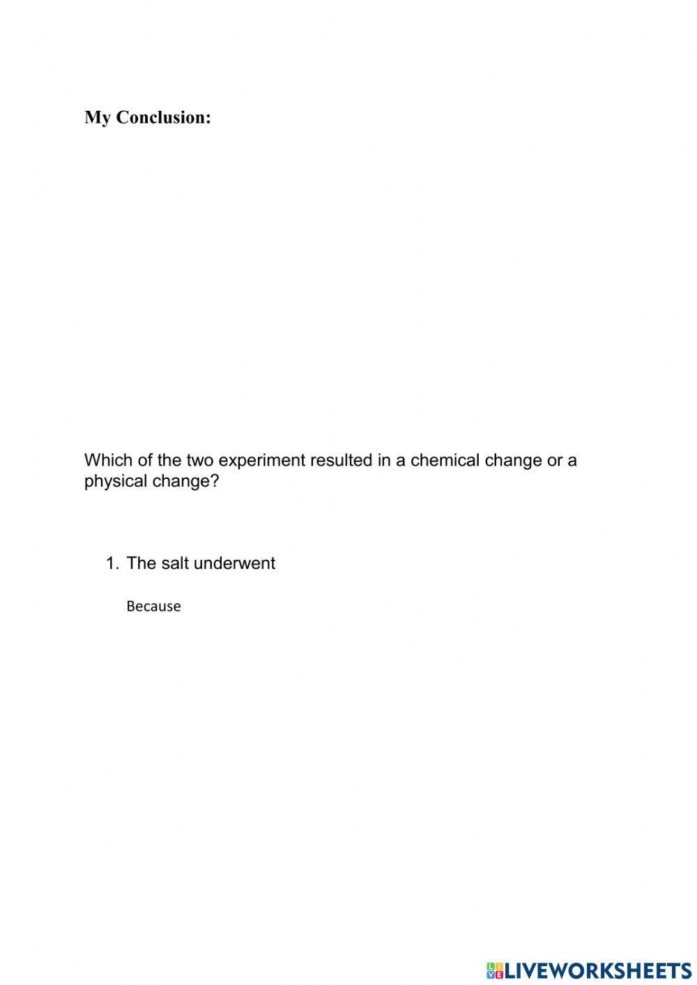 Experiment 2: Boiling Salt in Water versus Boiling Sugar in Water