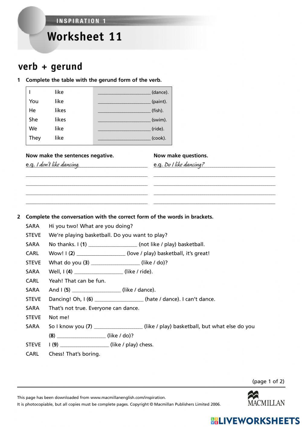 like,dislike, love, hate online exercise for | Live Worksheets