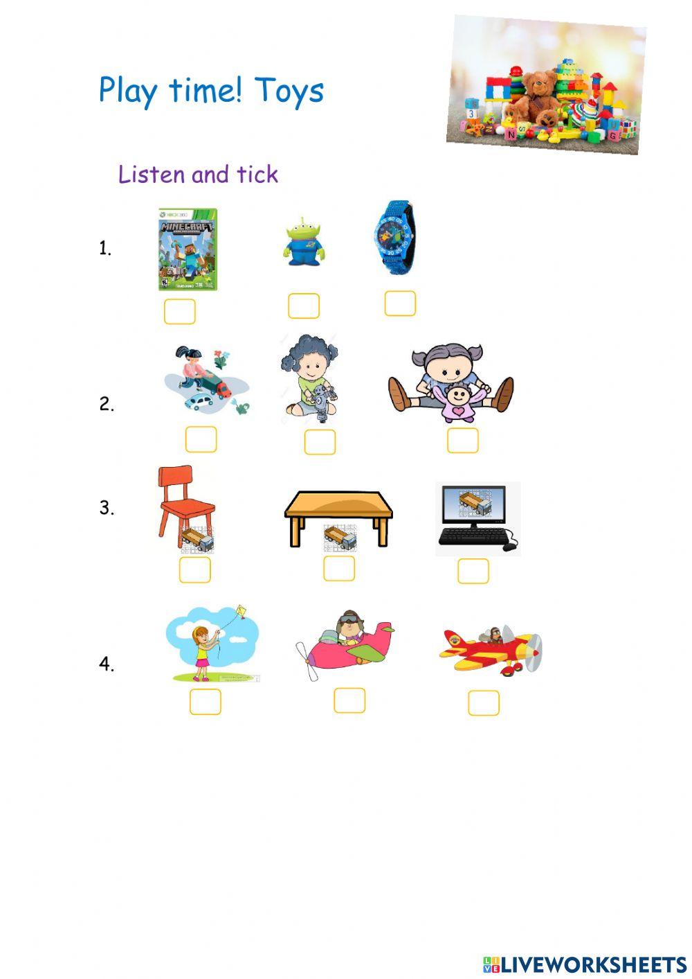 Kids box 2 Unit 4 Toys