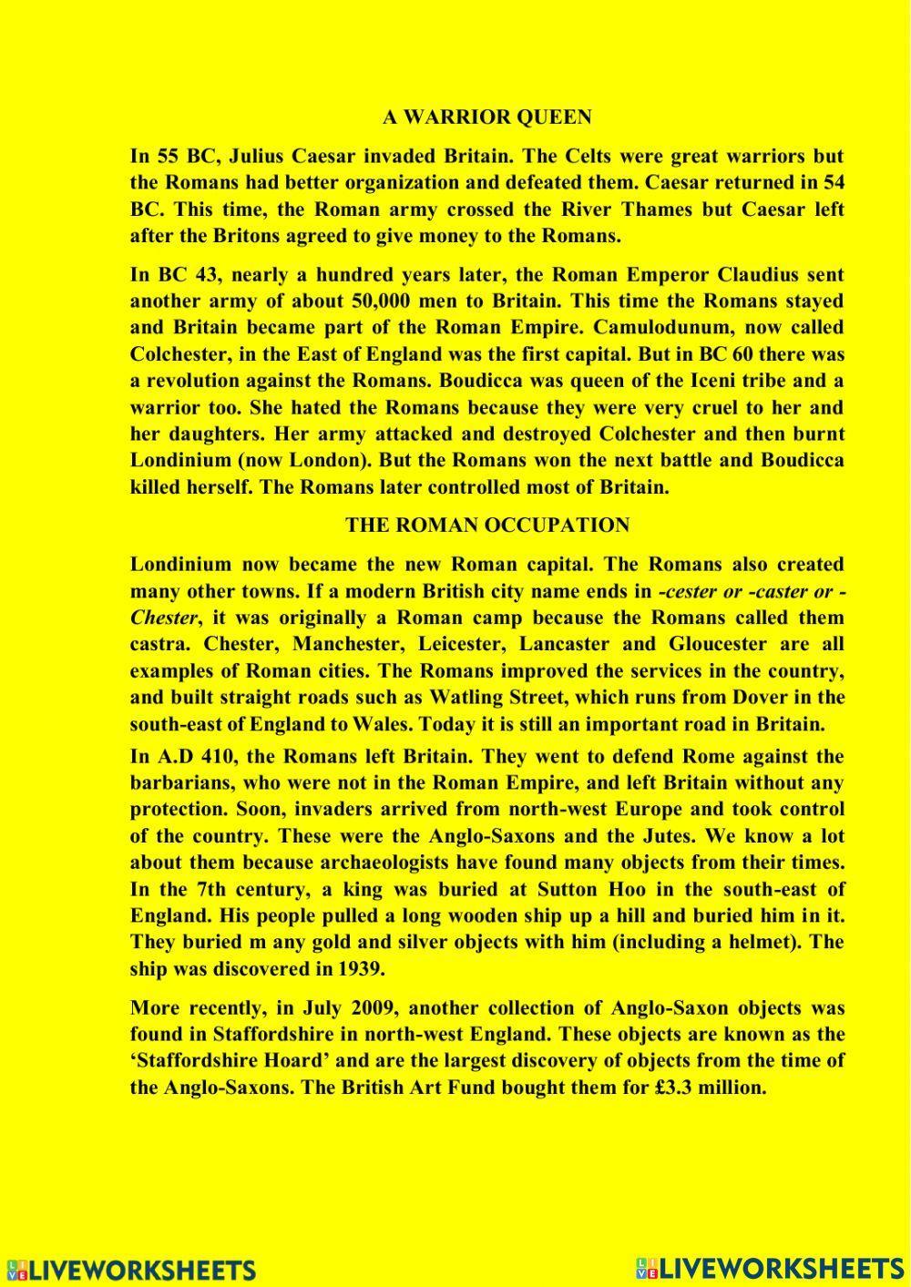 Interesting facts about the uk