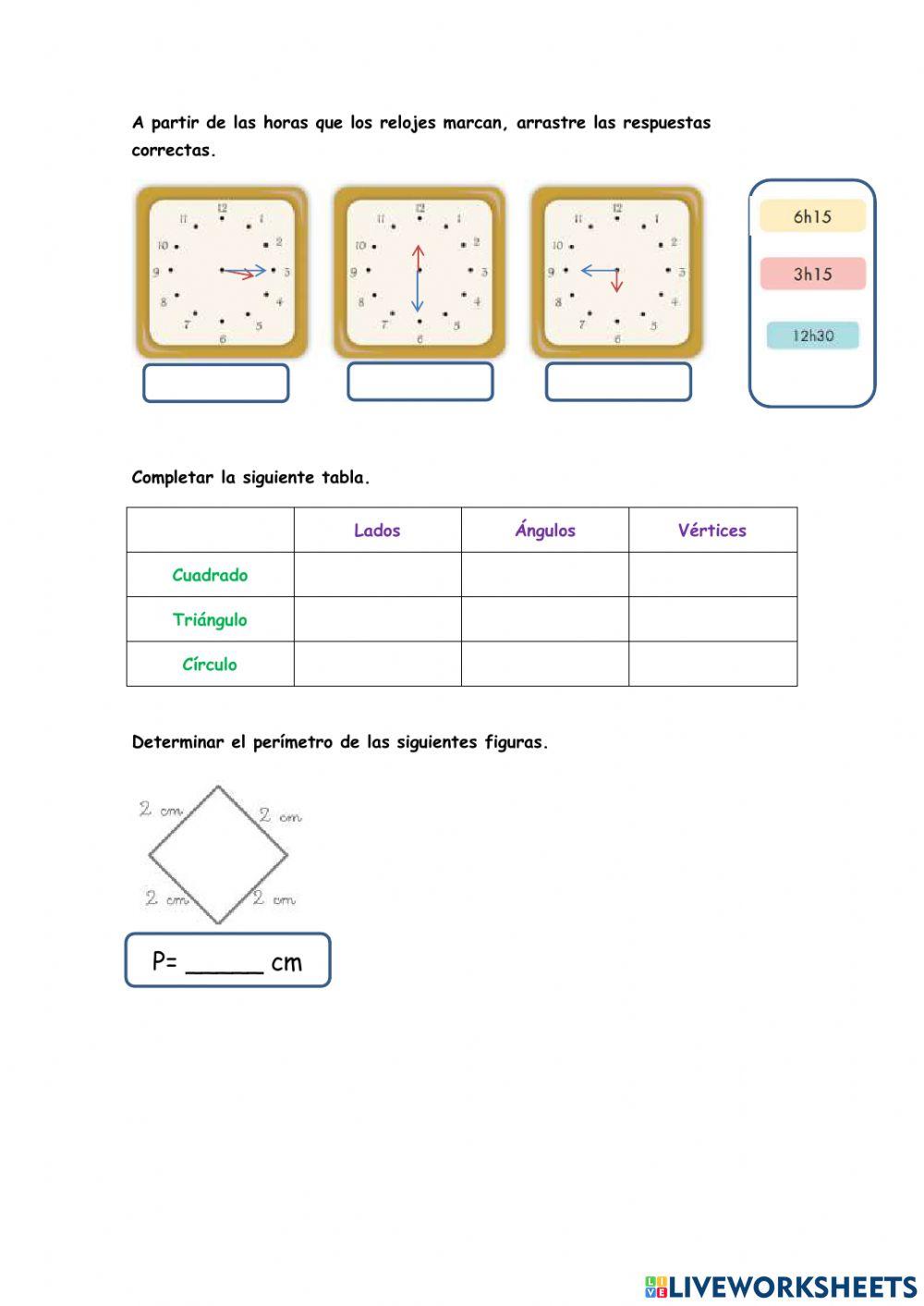 Lección matemáticas