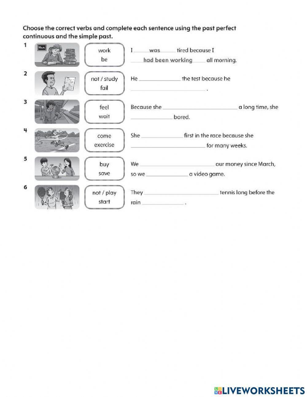 Past Perfect Progressive Vs Simple Past