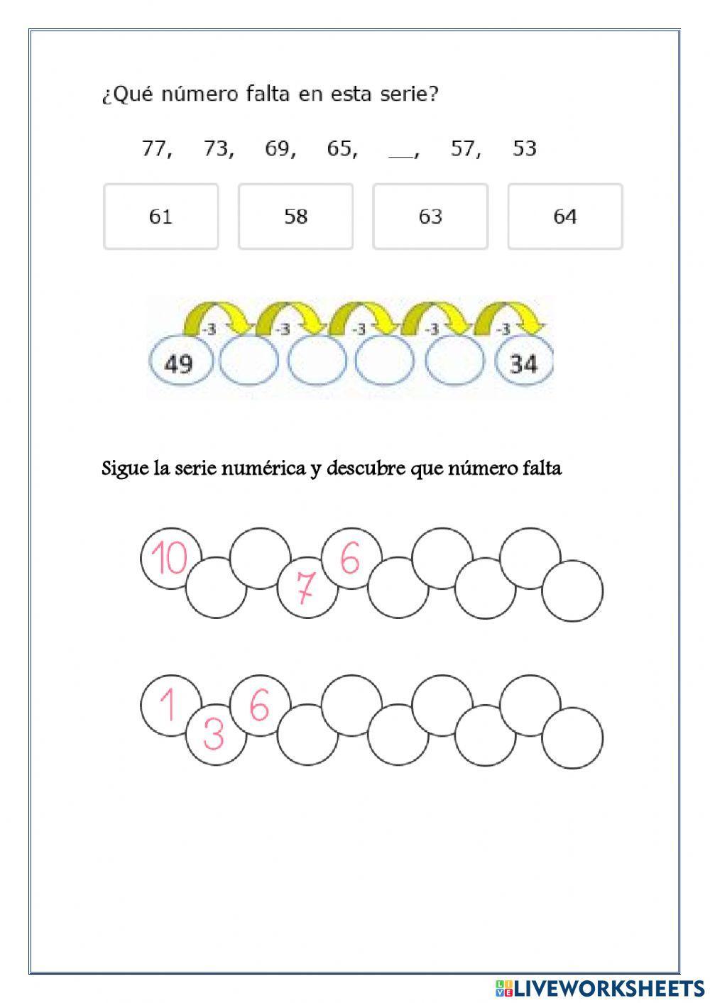 Cálculo Mental N° 3