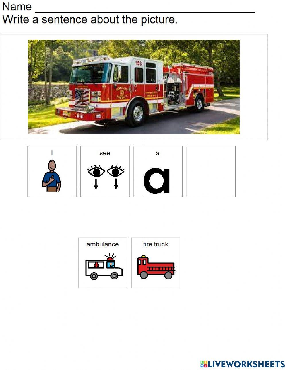 I see (vehicles