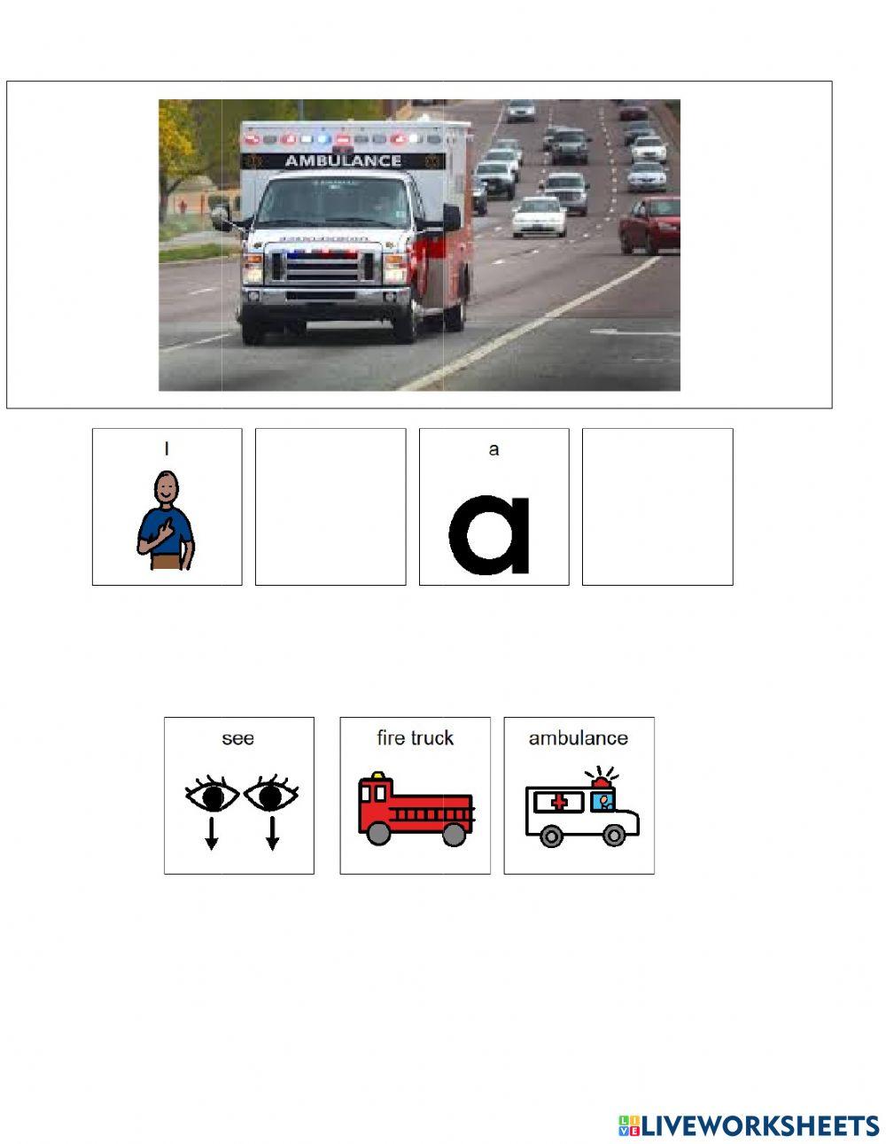 I see (vehicles
