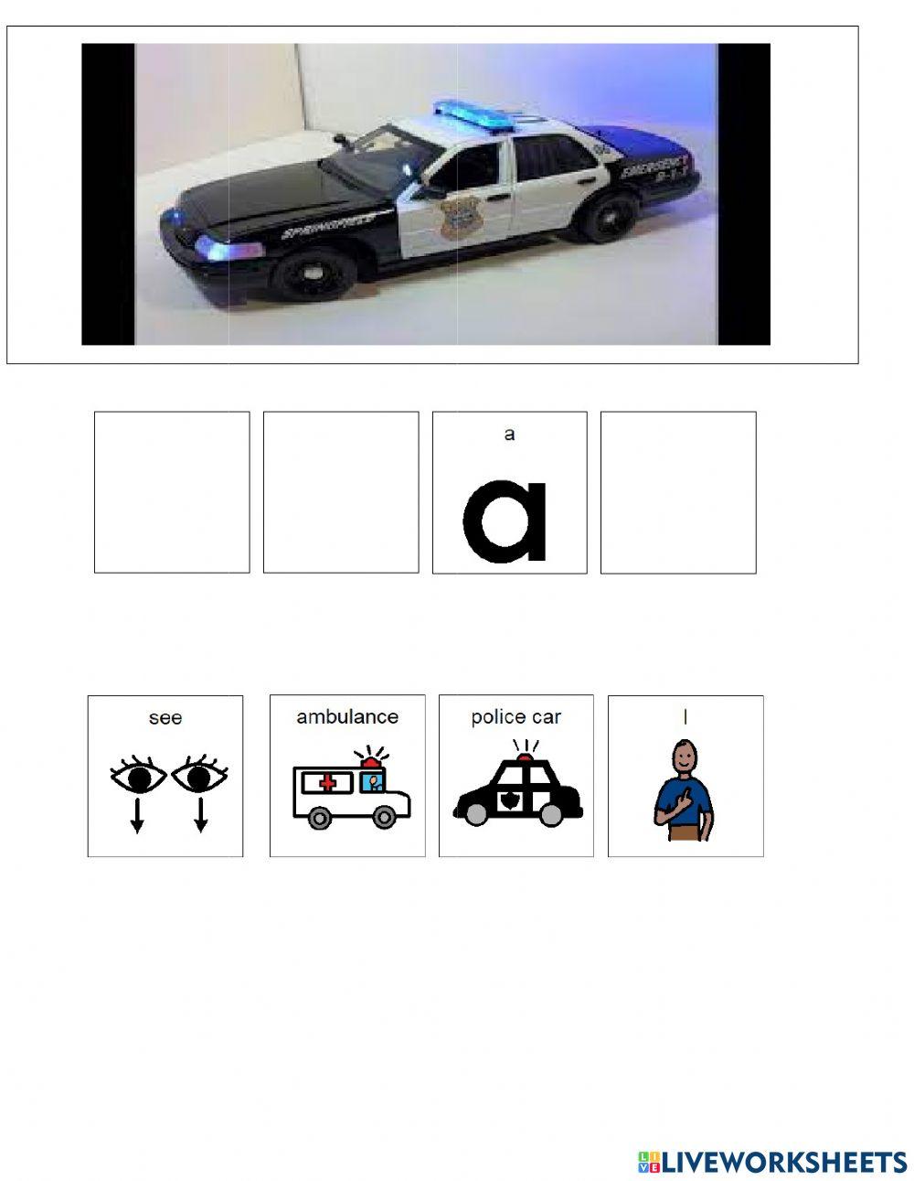 I see (vehicles