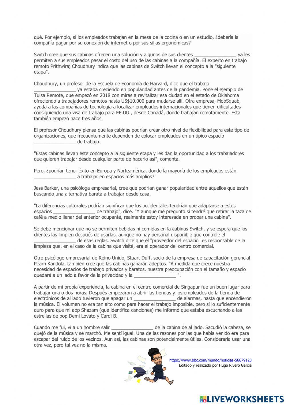 Las cabinas de prepago