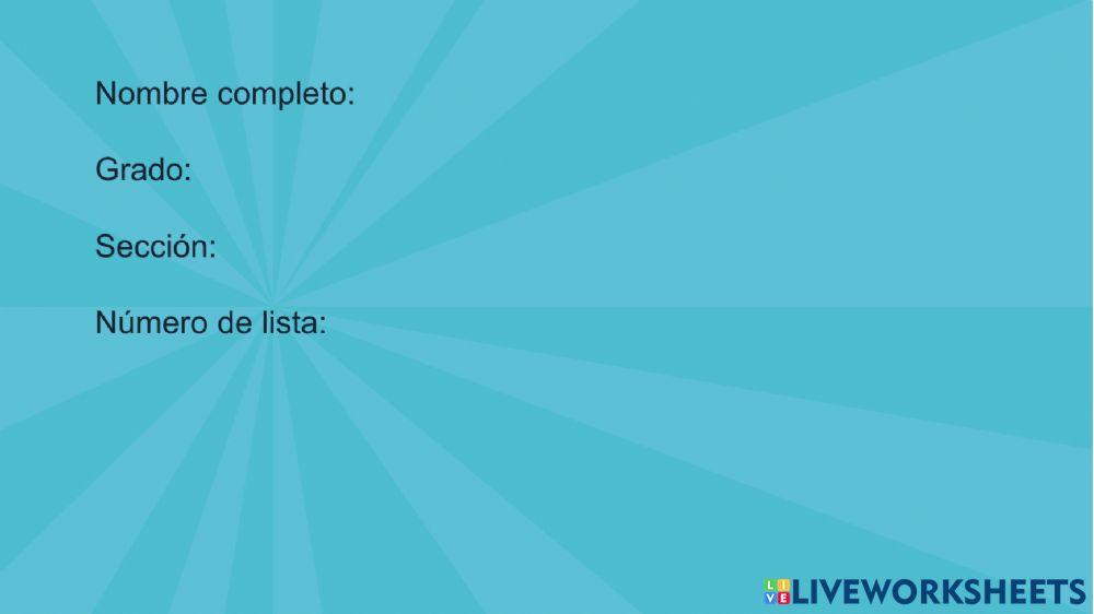 Cuestionario Historietas