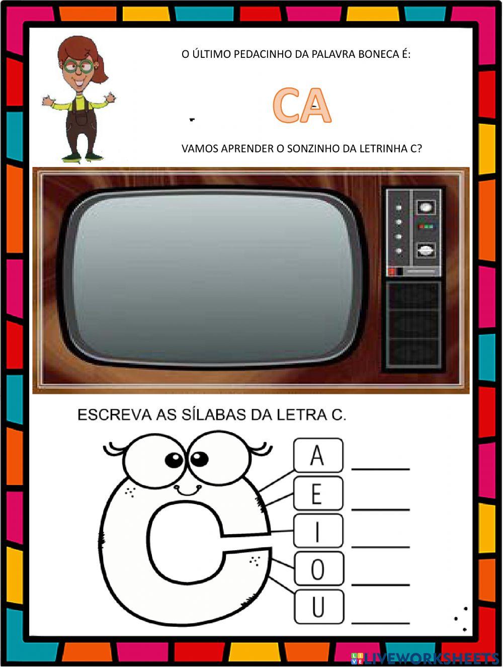 Família silábica c