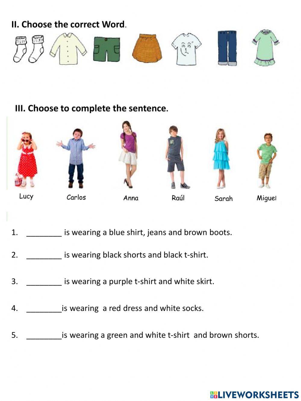 What are they wearing?