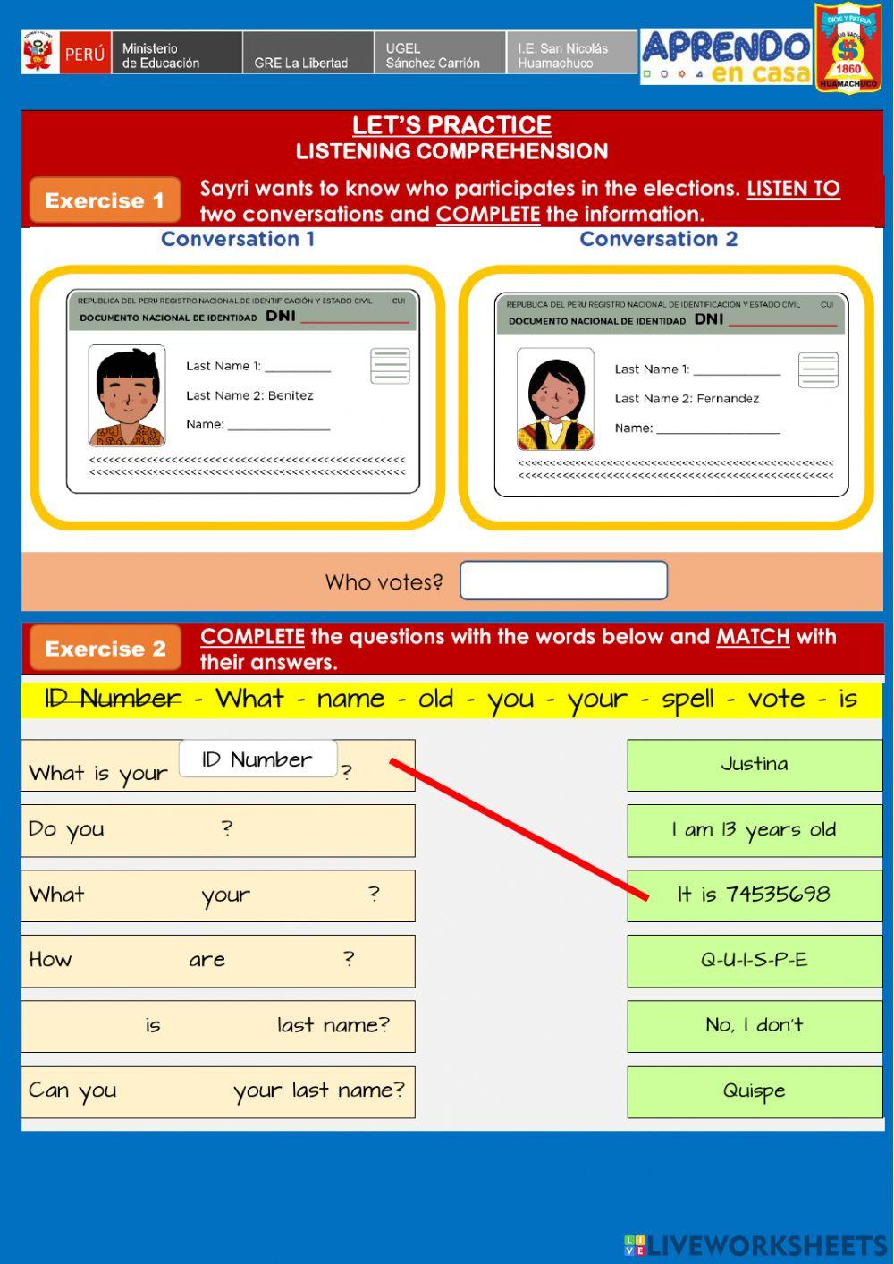 Week 5 - Level A1 - Exp. 1 - Activity 02 - Do you vote?