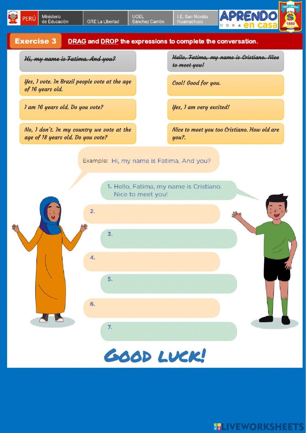 Week 5 - Level A1 - Exp. 1 - Activity 02 - Do you vote?