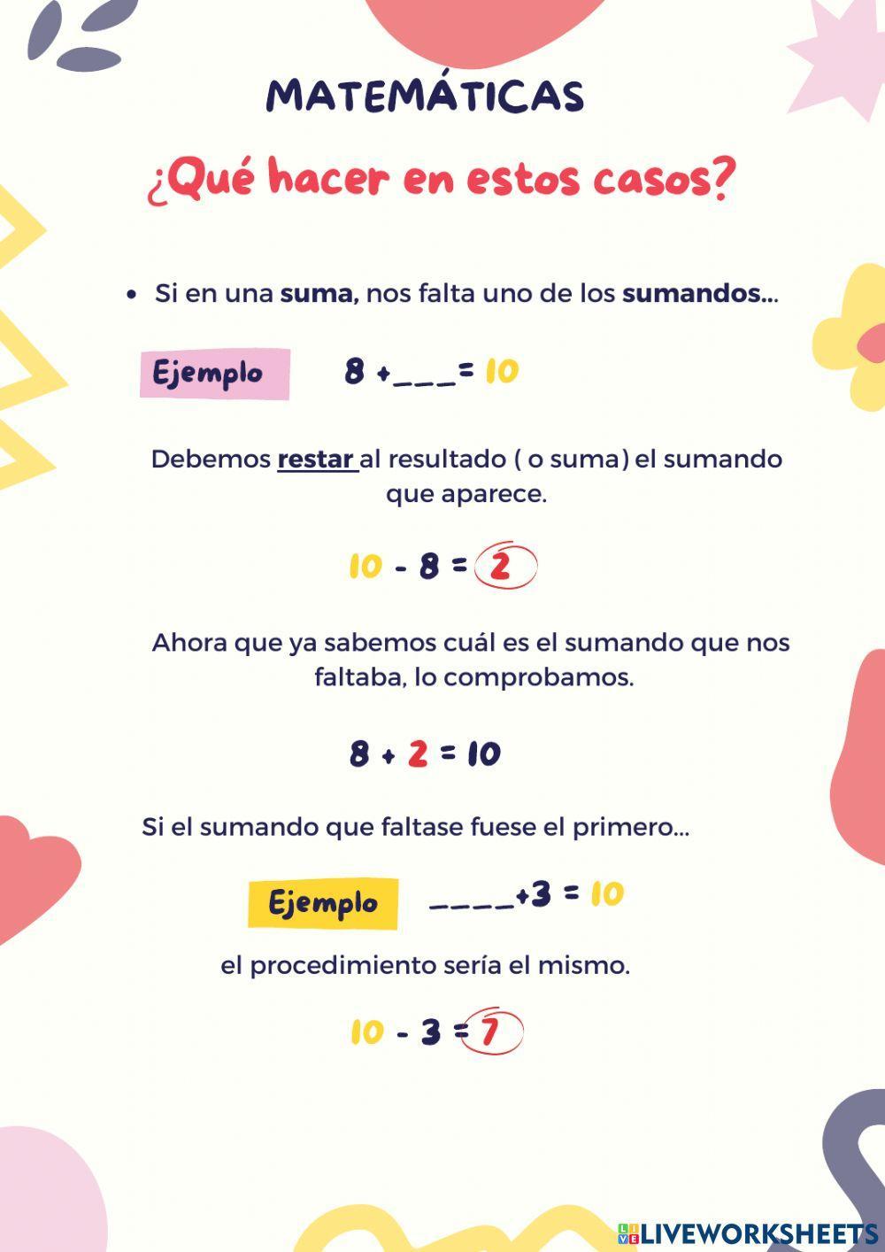 Matemáticas Matemáticas