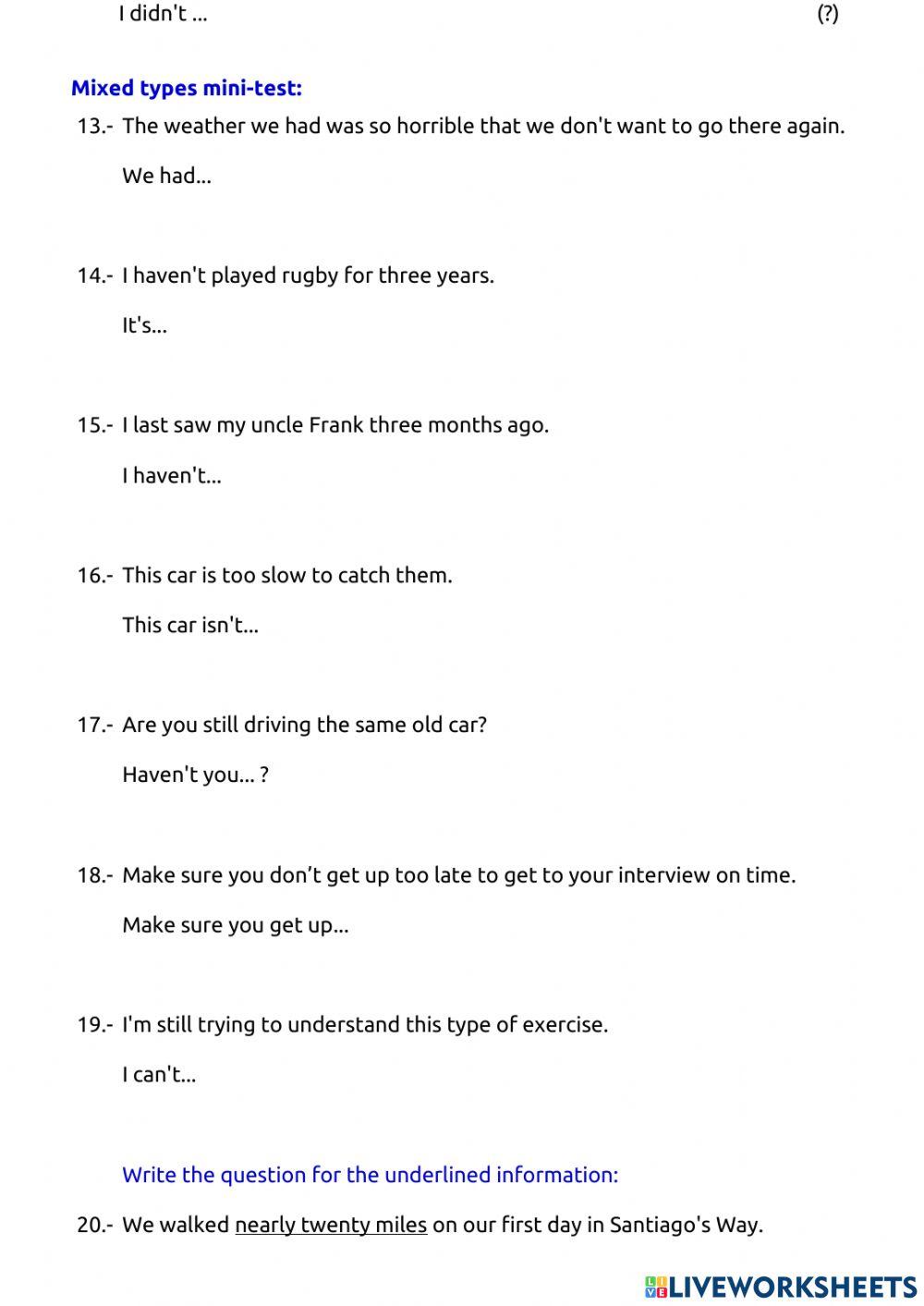 Rephrasing tutorial 3