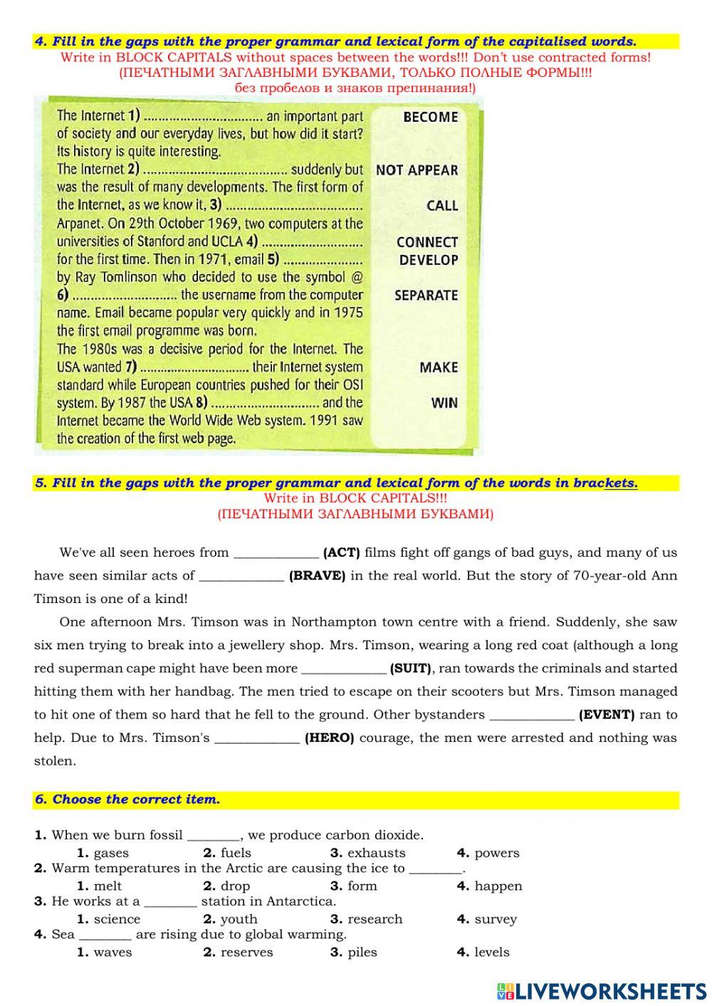 Spotlight 7 Task 7820