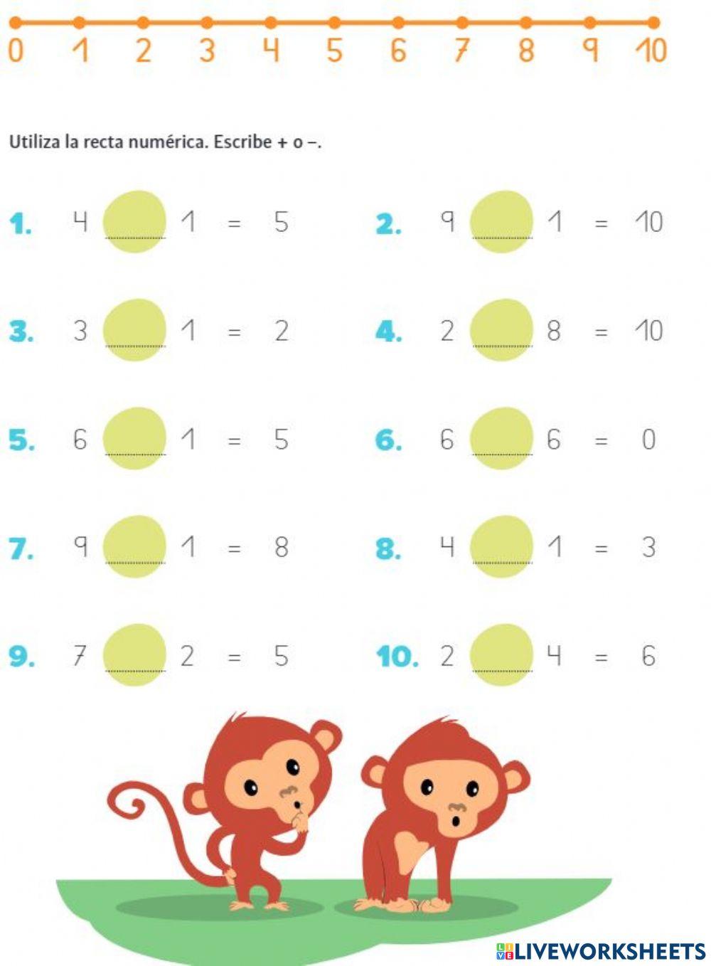 Matemáticas Operaciones