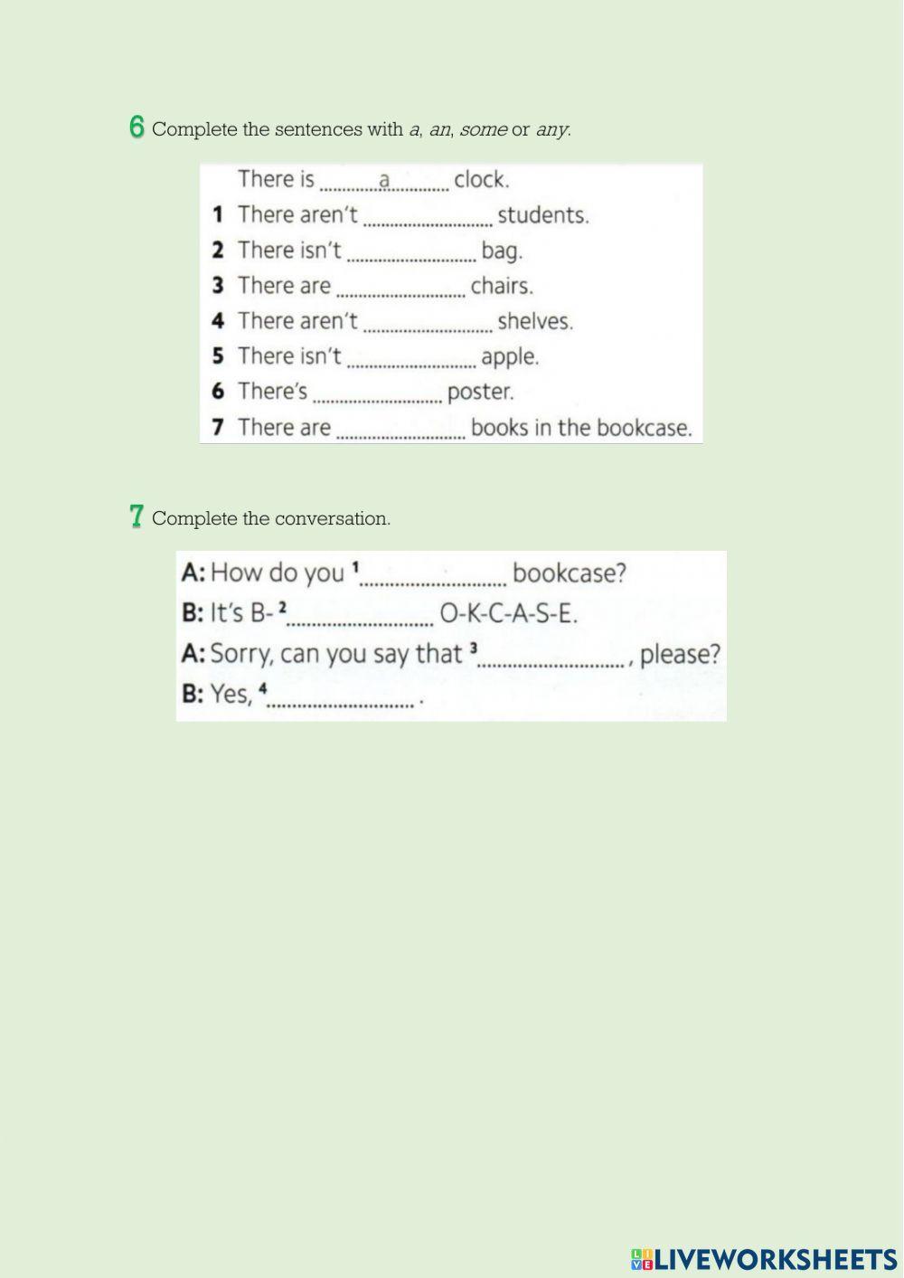 Classroom language 2