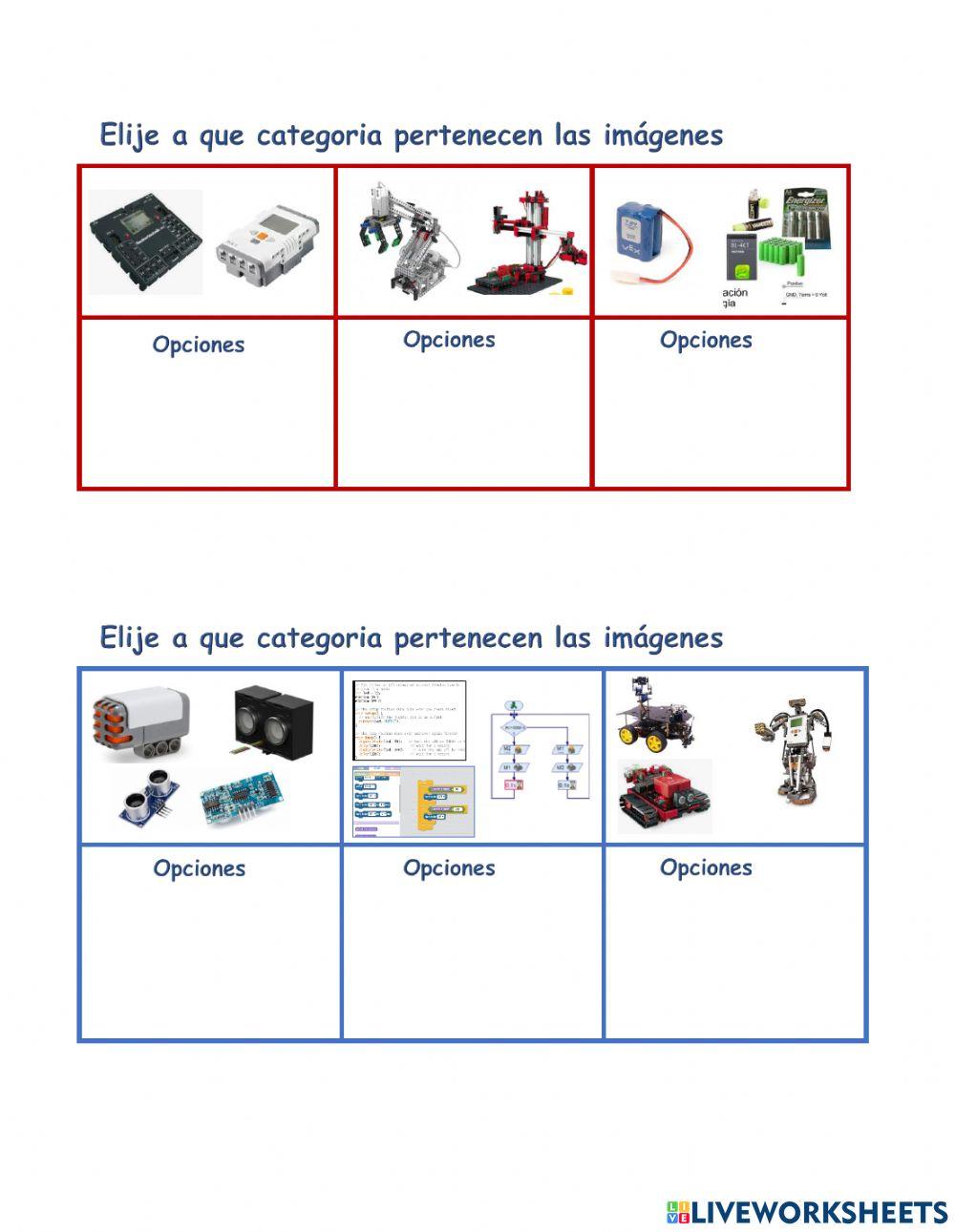 Asignación de robótica