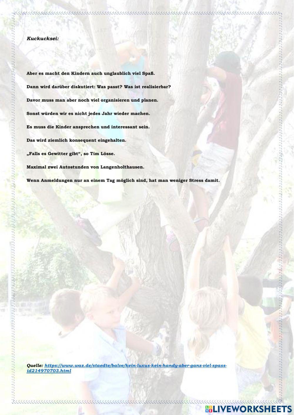 Kein Luxus, kein Handy... (2020 október közép)