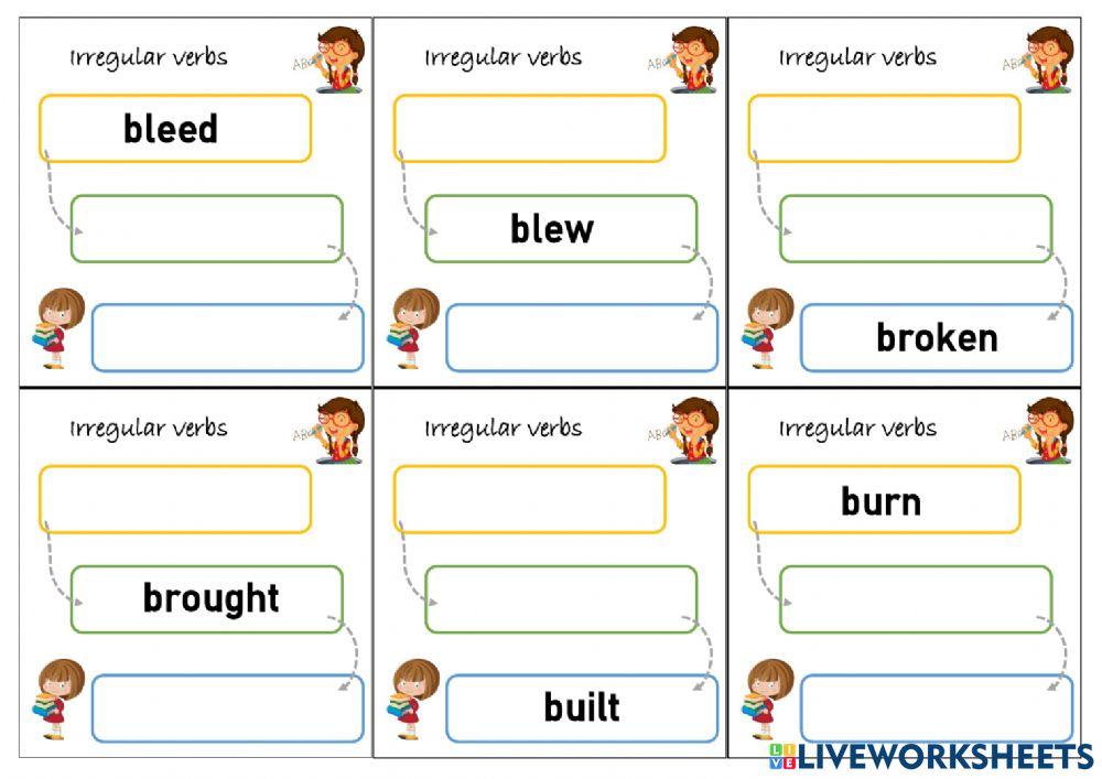 Irregular verbs 