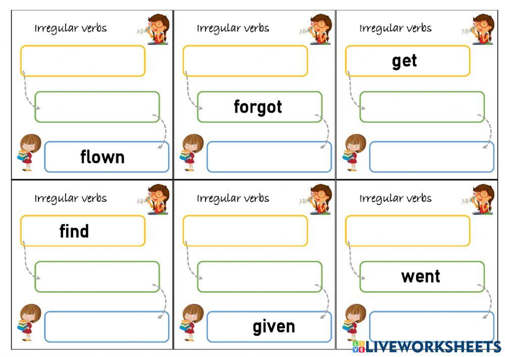 Irregular verbs 