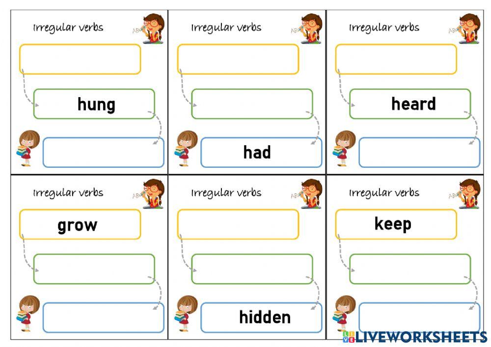 Irregular verbs 