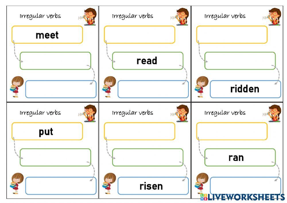 Irregular verbs 