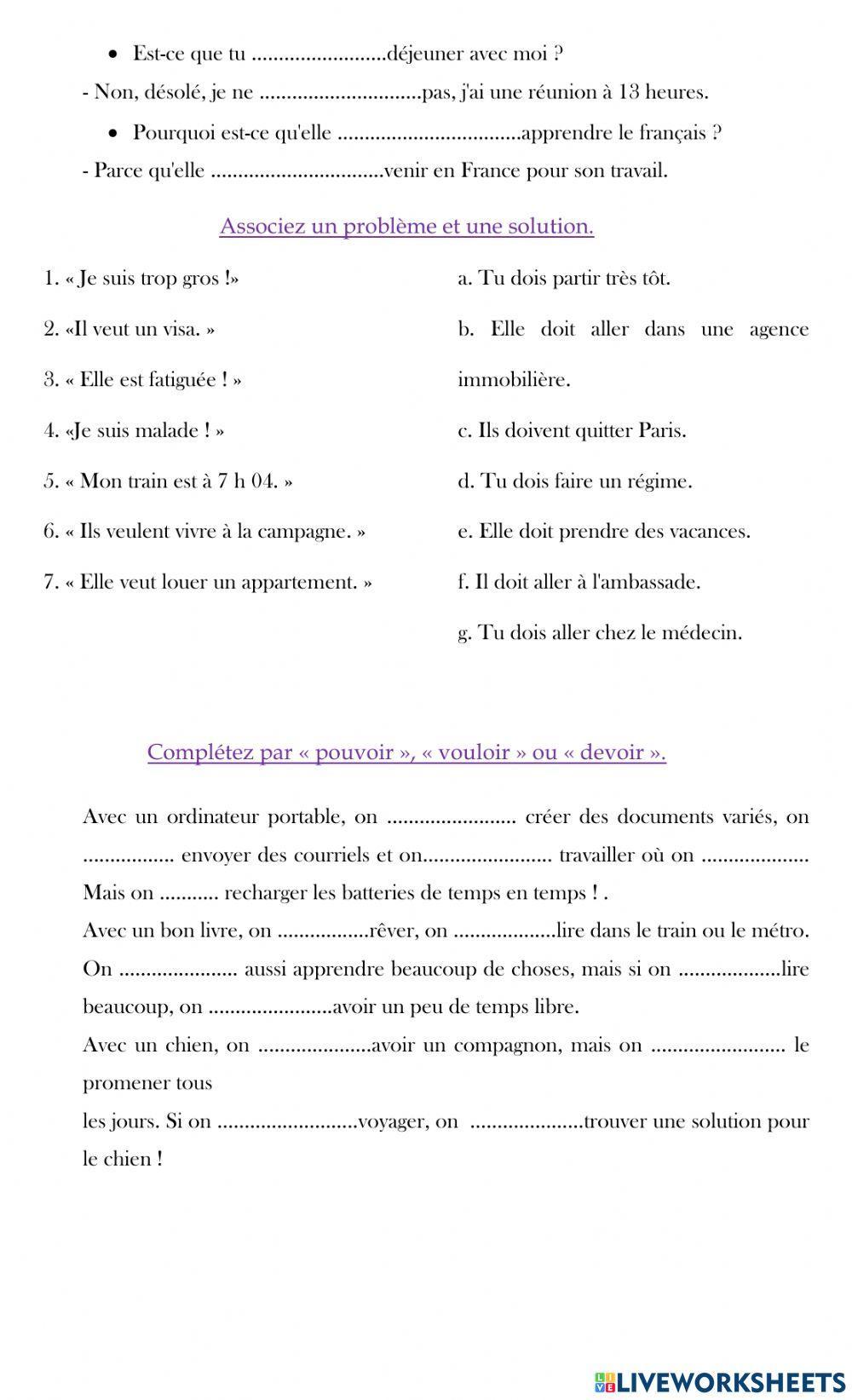 Pouvoir-Vouloir-Devoir