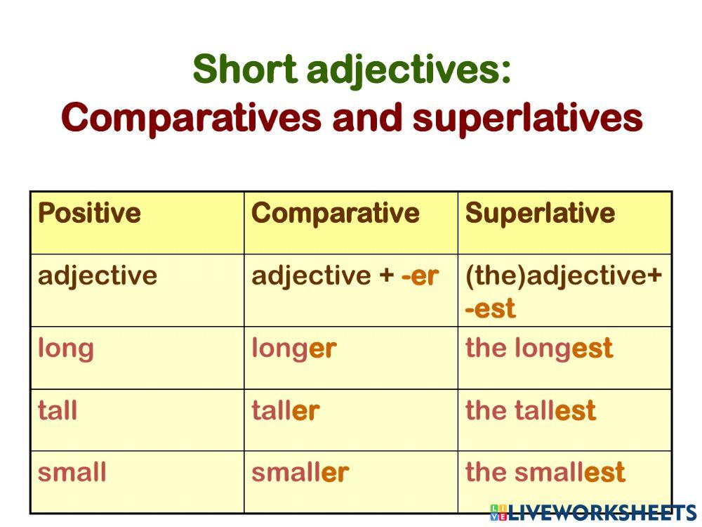 Adjectives