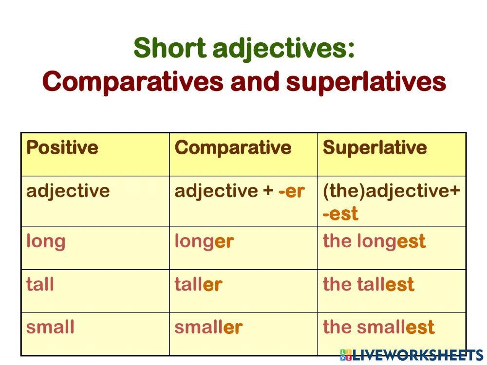 Adjectives